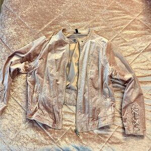 Torrid Light Pink Bomber Jacket